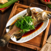 Cá song hấp xì dầu