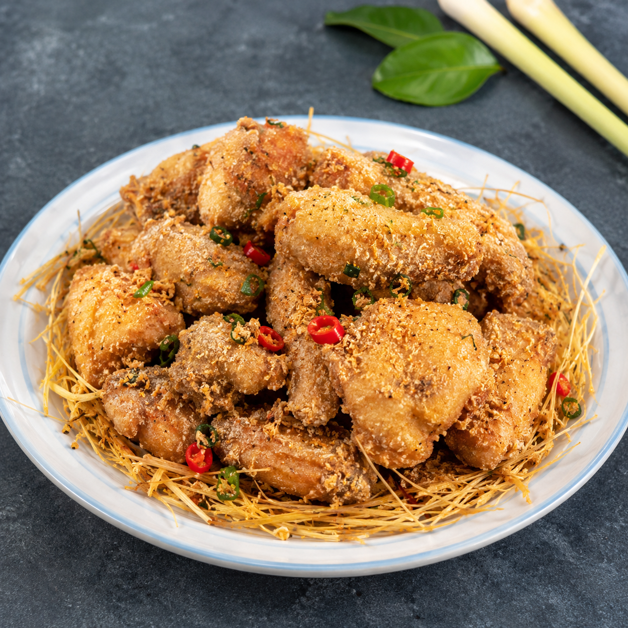 Gà rang muối
