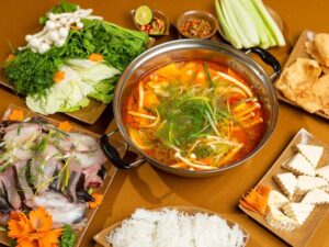Lẩu cá vược