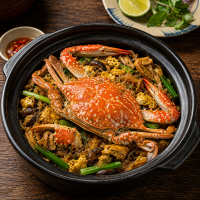 Miến om ghẹ