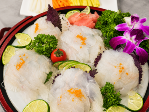 Sashimi cá bơn