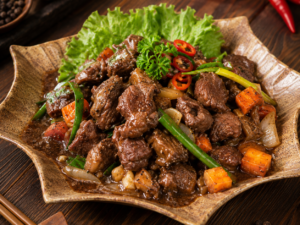 bò sốt tiêu đen