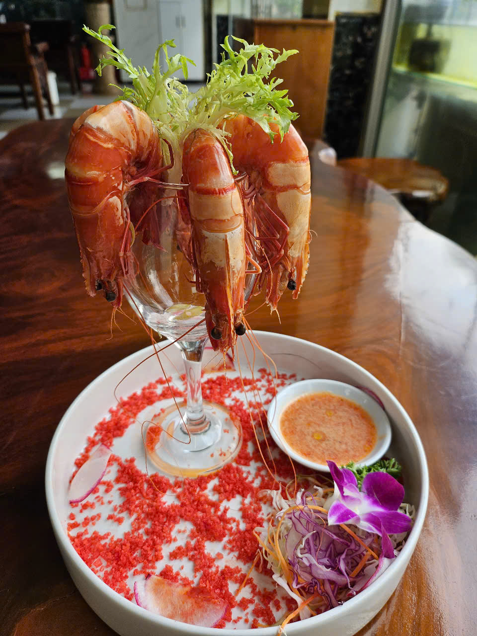 tôm hấp